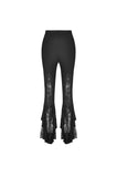 Gothic elegant lace frilly legging PW111