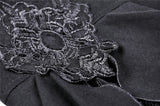 Gothic elegant lace frilly legging PW111