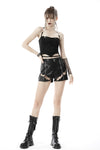 Punk hollow out sexy thigh short pants PW115