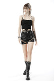 Punk hollow out sexy thigh short pants PW115