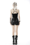 Punk hollow out sexy thigh short pants PW115