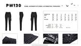 Punk locomotive rebel asymmetric trousers PW120