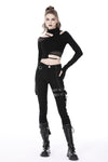 Punk locomotive rebel asymmetric trousers PW120