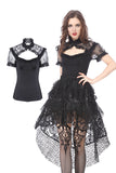 Gothic lace knitted T-shirt TW149 - Gothlolibeauty