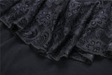 Punk lacey knitted T-shirt TW176 - Gothlolibeauty