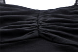Gothic gorgeous lace horn sleeves T-shirt TW188 - Gothlolibeauty