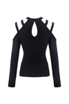 Punk daily wear long sleeves T-shirt TW197 - Gothlolibeauty
