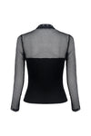 Punk sexy net women T-shirt TW212 - Gothlolibeauty
