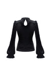 Black gothic lolita cute T-shirt  TW218 - Gothlolibeauty