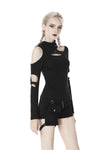 custom made link of Punk women irregular hollow sexy top T-shirt TW258 - Gothlolibeauty