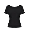 Punk women hollow chest short sleeves T-shirt TW259 - Gothlolibeauty