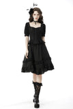 Gothic lolita delicate rope button top TW389