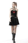 Wings of death star halter crop top TW406