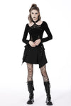 Rocker sexy net splicing top TW456