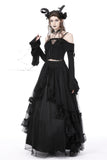 Gothic princess off shoulder sexy top TW459