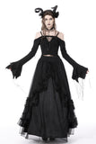 Gothic princess off shoulder sexy top TW459